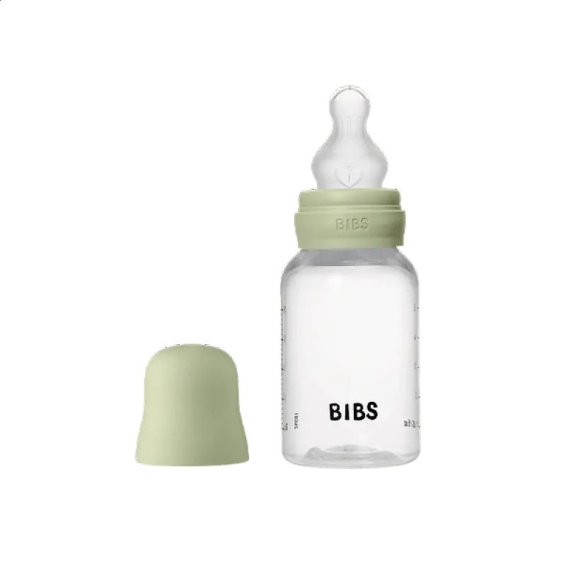 Комплект с бебешка бутилка Bibs Sage 150мл бавен поток