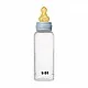 Комплект с бебешка бутилка Bibs Baby Blue 270мл среден поток каучук