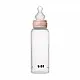 Комплект с бебешка бутилка Bibs Blush 270мл среден поток силикон