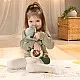 Комплект за новородени от муселинова играчка за гушкане Заек и дървена дрънкалка от Еко колекция Garden of Adventures на Tiny Love, 0м+