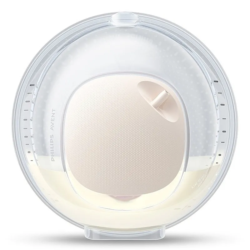 Единична електрическа помпа Philips AVENT Hands-free SCF531/11 тип “свободни ръце”, която дискретно се побира в сутиена, задвижващ мотор с акумулаторна батерия