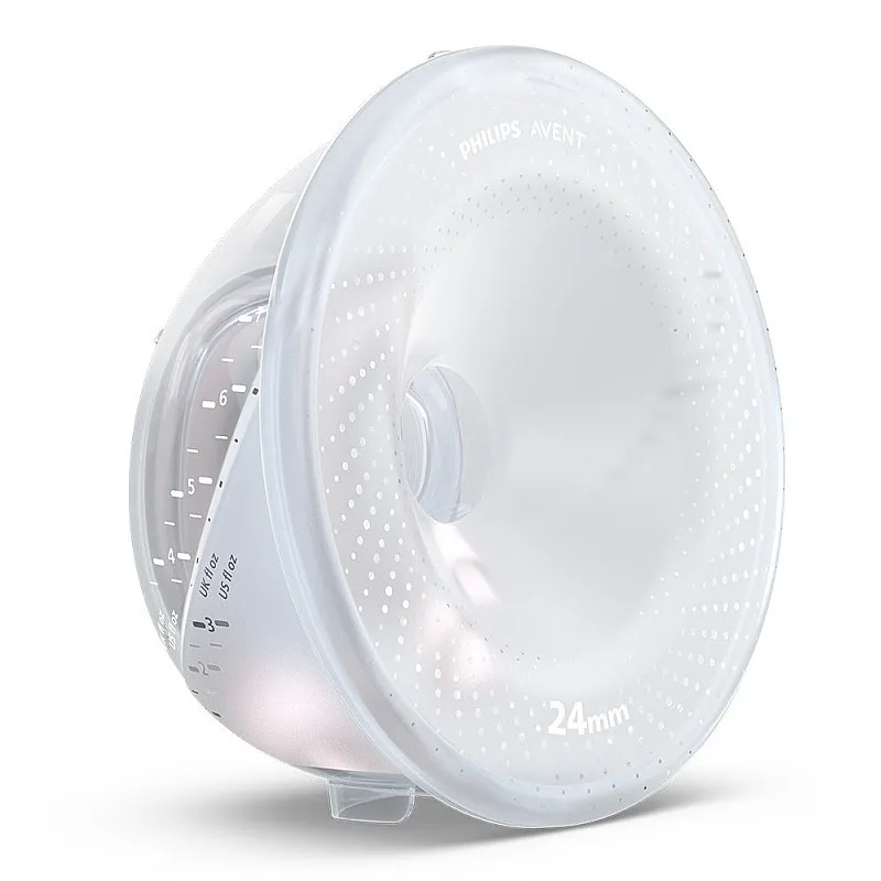 Единична електрическа помпа Philips AVENT Hands-free SCF531/11 тип “свободни ръце”, която дискретно се побира в сутиена, задвижващ мотор с акумулаторна батерия