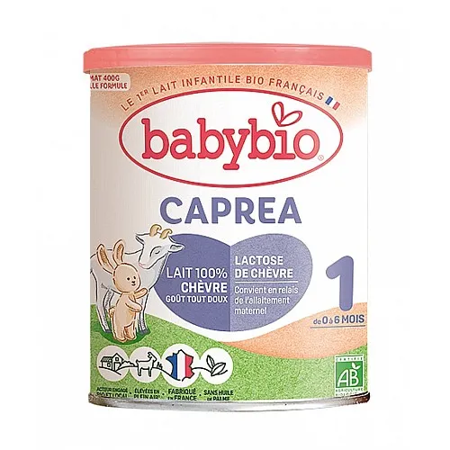 Babybio Био Адаптирано Козе мляко за новородени 0-6м. 400г