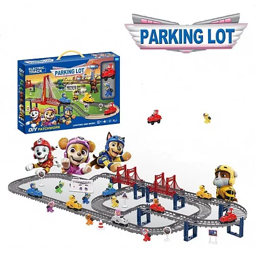 Път с 2 кученца Пес Патрул