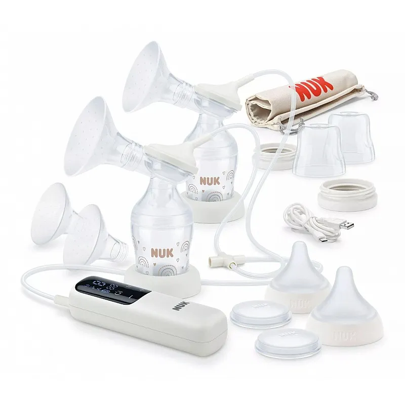 NUK Perfect Match Soft & Easy Електрическа помпа за кърма, двойна