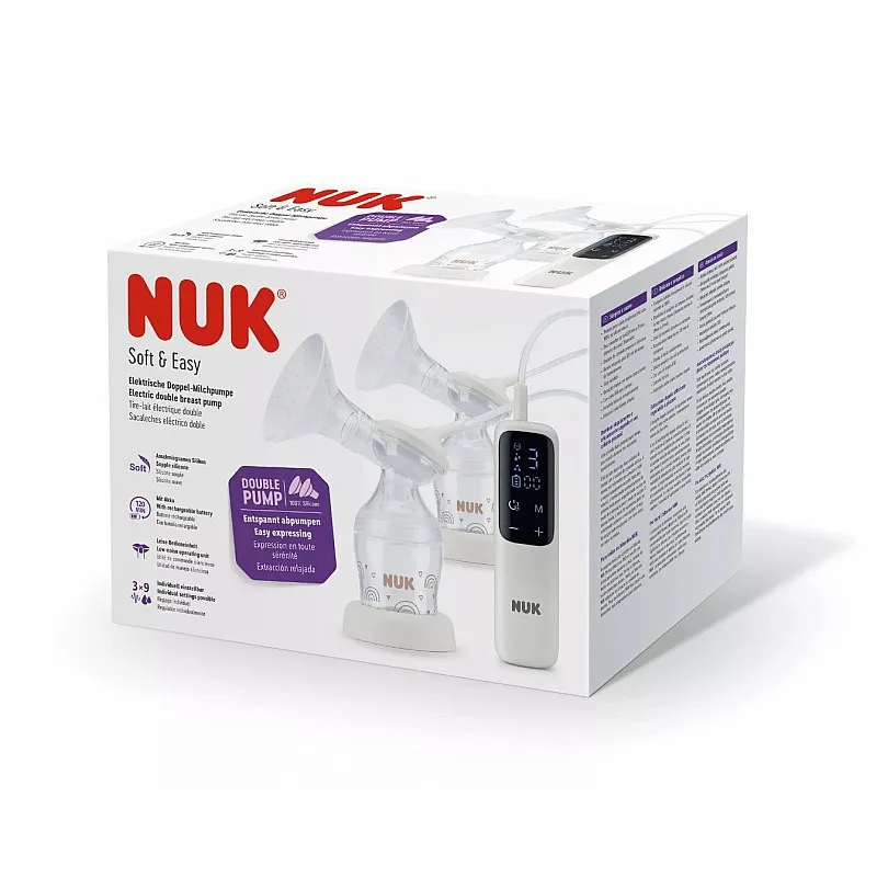 NUK Perfect Match Soft & Easy Електрическа помпа за кърма, двойна