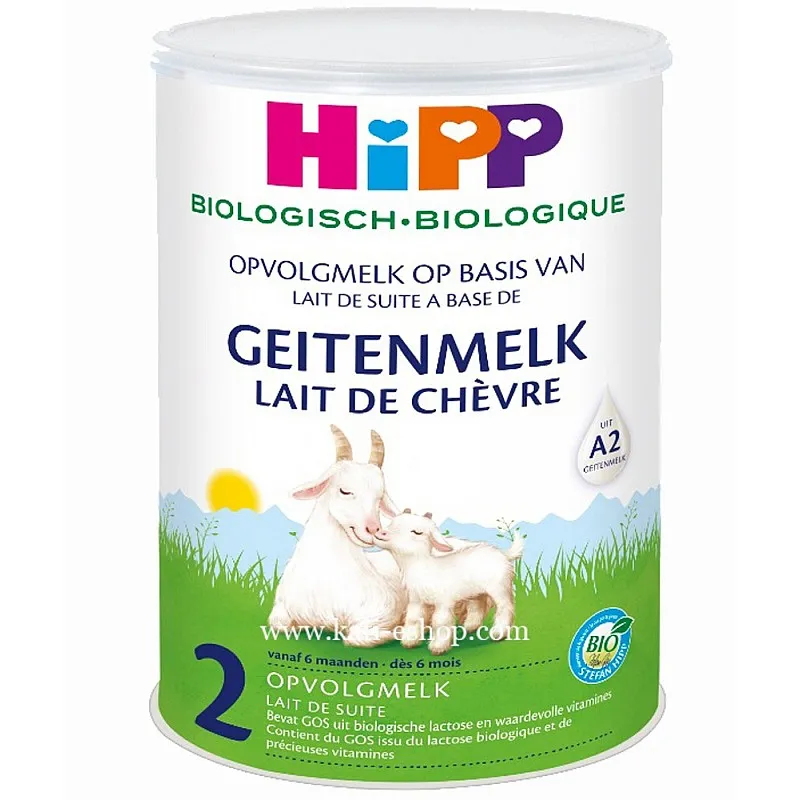 HiPP БИО 2 Преходно козе мляко 6-12м. 400г
