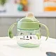 Tommee Tippee SUPERSTAR НЕРАЗЛИВАЩА СЕ ЧАША С МЕК НАКРАЙНИК с дръжки 190мл 4м+ BACSHIELD Зелена