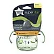 Tommee Tippee SUPERSTAR НЕРАЗЛИВАЩА СЕ ЧАША С МЕК НАКРАЙНИК с дръжки 190мл 4м+ BACSHIELD Зелена