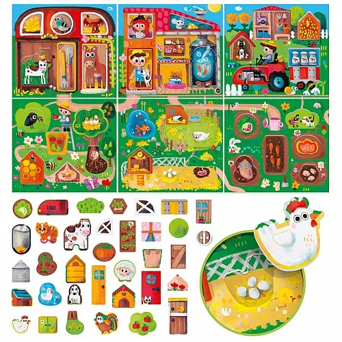 Образователна игра, Headu, Montessori, Първи открития във фермата