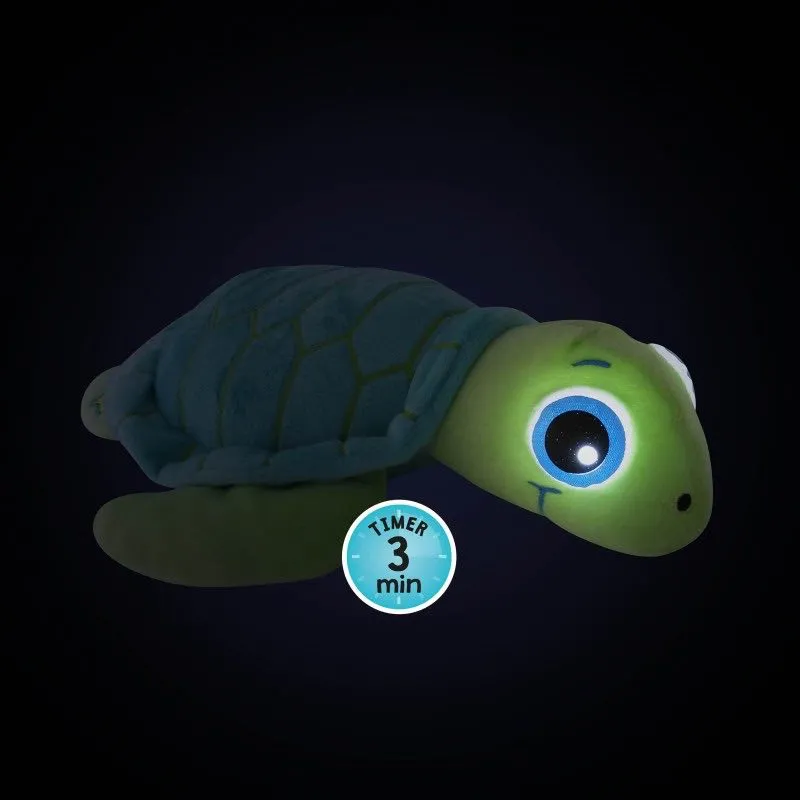 Плюшена играчка с таймер, Buki France, Костенурка