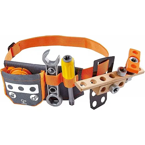 Игрален комплект, Hape, Млад изобретател, Колан с инструменти, 19 части