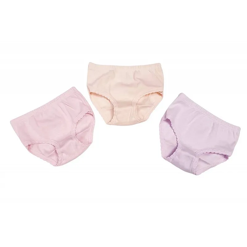 ВЕНЕРА Комплект 3бр. рипсени пликчета за момиче 2-1578