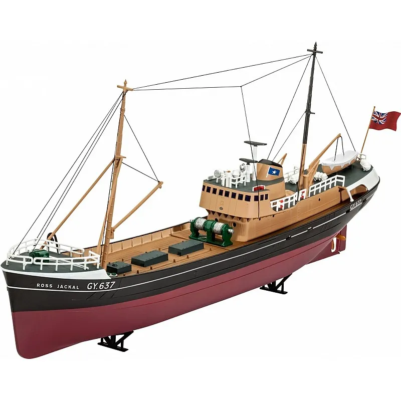 Сглобяем модел, Revell, Риболовен траулер в Северно море, 61 части