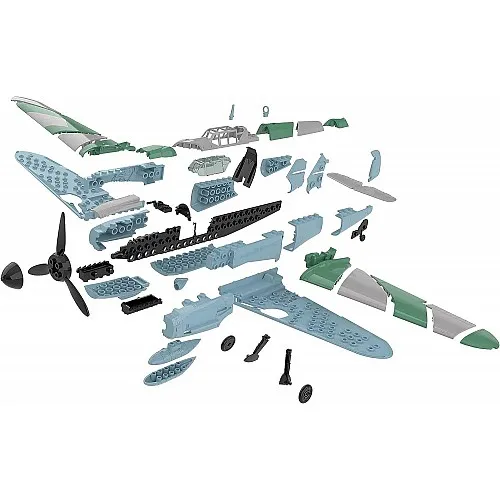 Сглобяем модел, Revell, Messerschmitt Bf109 G-6 Easy-Click, 54 части