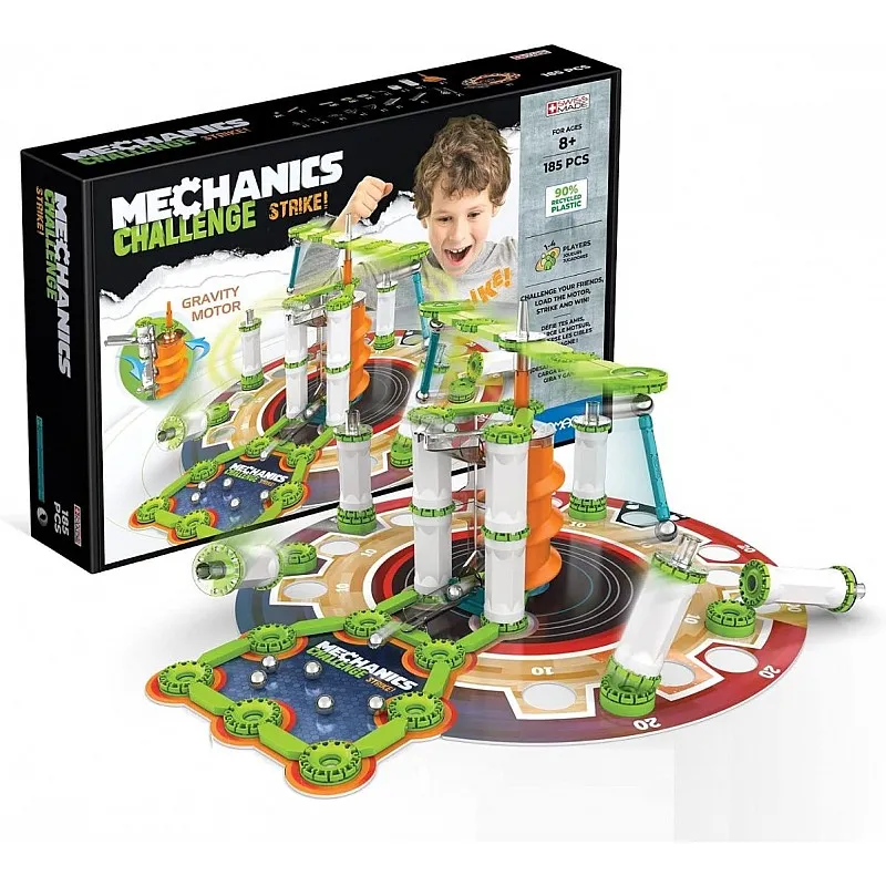 Магнитен конструктор, Geomag, Mechanics, Предизвикателство, 185 части