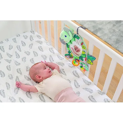 Бебешка играчка с огледало, Infantino, Слонче