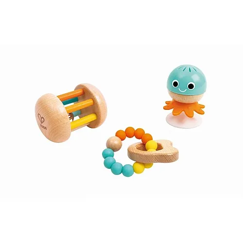 Бебешки сензорен комплект, Hape, 3 части