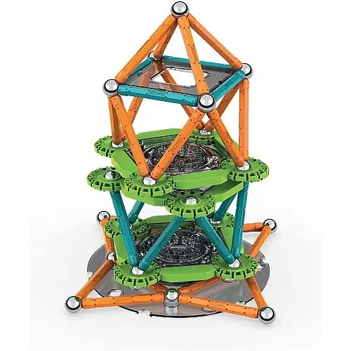 Магнитен конструктор, Geomag, Mechanics, Зъбни колела, 160 части