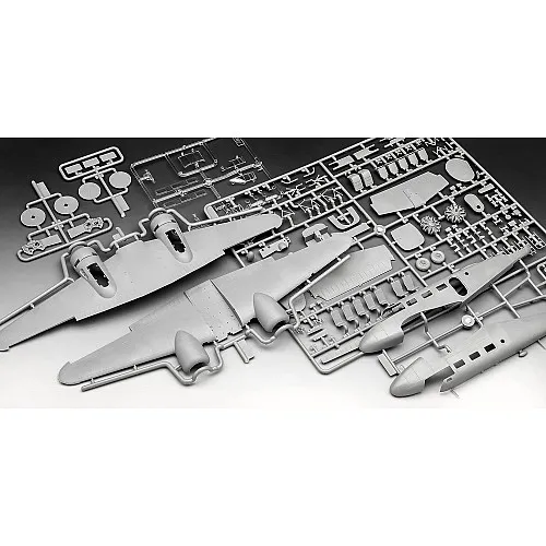 Сглобяем модел, Revell, Beechcraft Model 18, 131 части