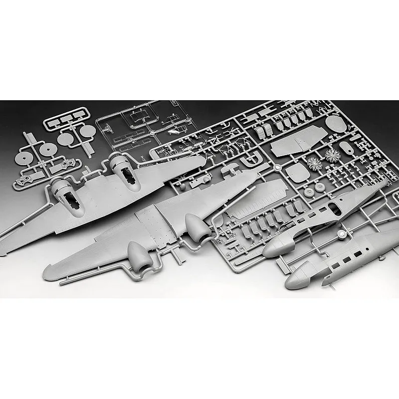 Сглобяем модел, Revell, Beechcraft Model 18, 131 части