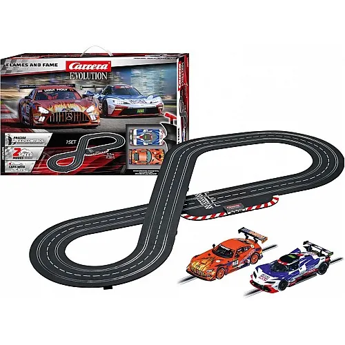 Състезателна писта, Carrera, Пламъци и слава