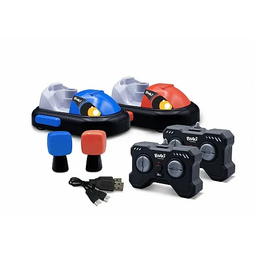 Комплект колички с дистанционно управление, Buki France, Блъскащи се колички, 2 броя