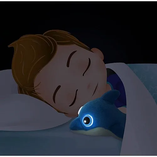 Плюшена играчка с таймер, Buki France, Делфин