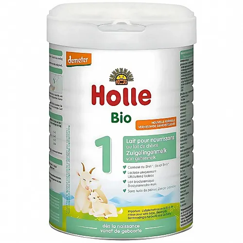 HOLLE БИО Козе мляко за кърмачета 0-6м. 800г