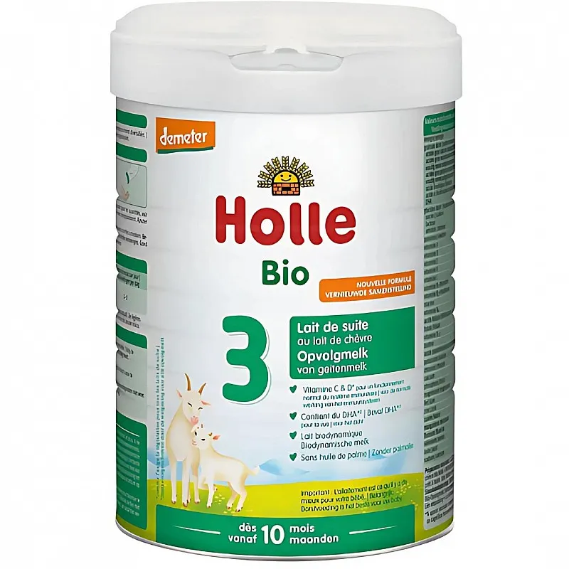 Holle Био преходно козе мляко за подрастващи Формула 3 800г