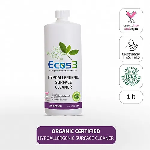Ecowell Хипоалергенен почистващ препарат за повърхности 1000мл