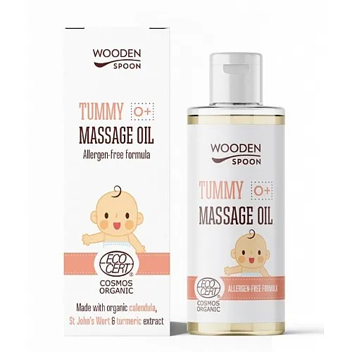 WOODEN SPOON Био Бебешко олио за коремче при колики 50мл