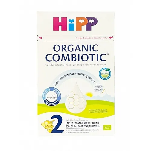HiPP 2 Combiotic БИО преходно мляко 6-12м. 800г