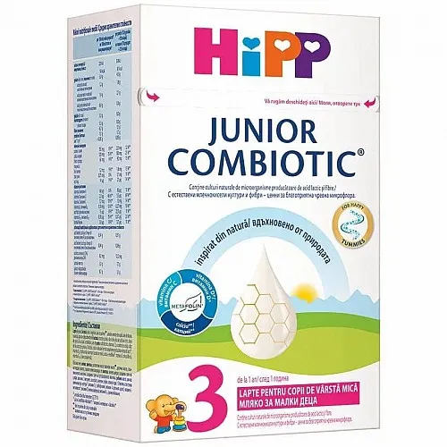 HiPP 3 Combiotic JUNIOR Мляко за малки деца 12м.+ 500г