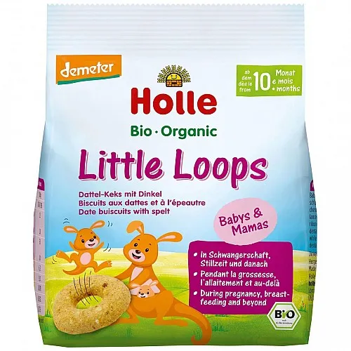 HOLLE БИО Бисквити със спелта фурми 10м. 80г