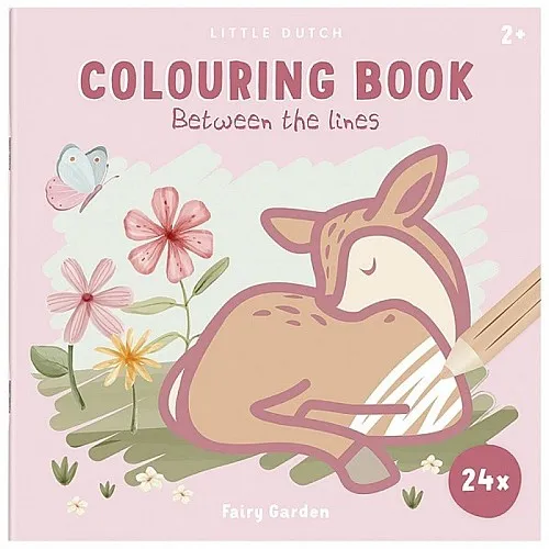 Little Dutch Книжка за оцветяване в линиите Fairy Garden