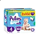 Pufies Еднократни пелени 4 9-14кг 204бр.