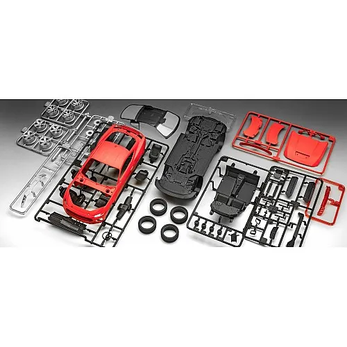 Сглобяем модел, Revell, Автомобил 2024 Ford Mustang GT, Click System, 60 части