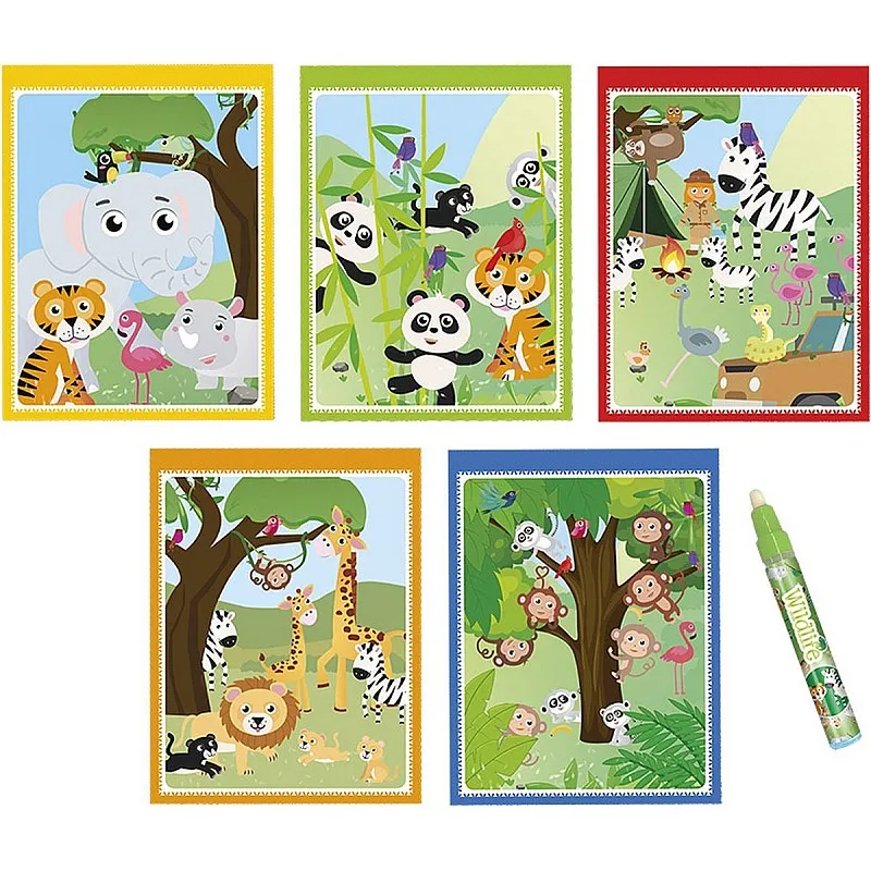 Totum Творчески комплект за рисуване с вода Дива природа