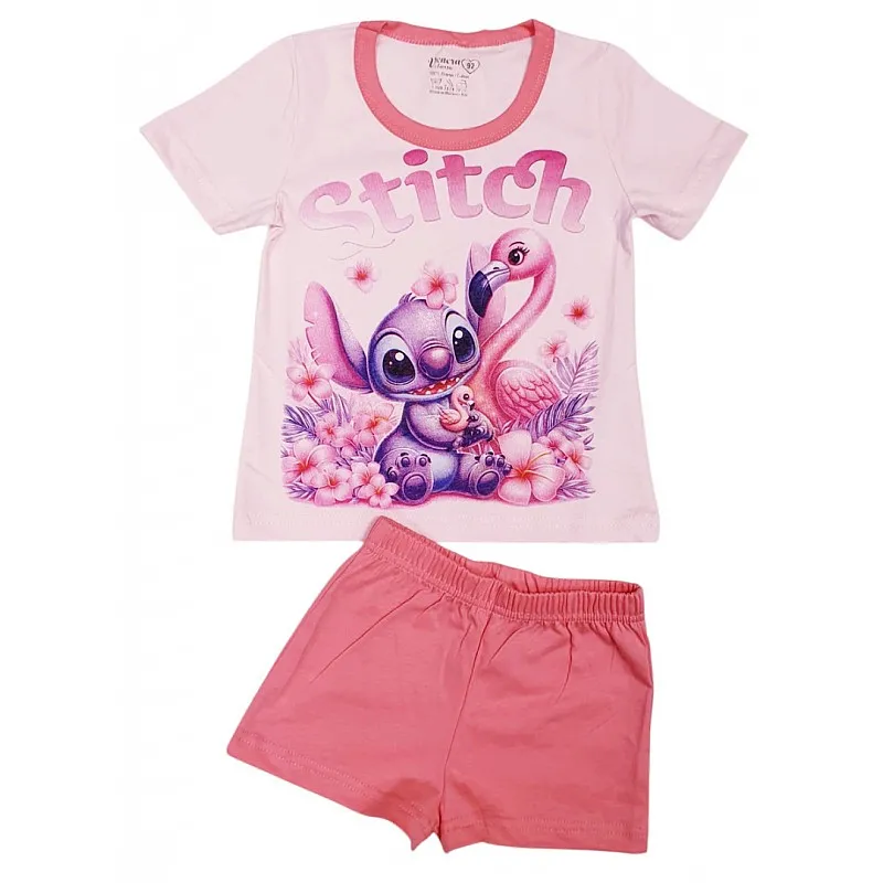 ВЕНЕРА Пижама с къс ръкав за момиче 2-1581