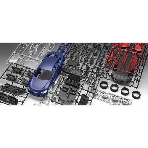 Сглобяем модел, Revell, Автомобил Audi RS e-tron GT, Click system, 71 части