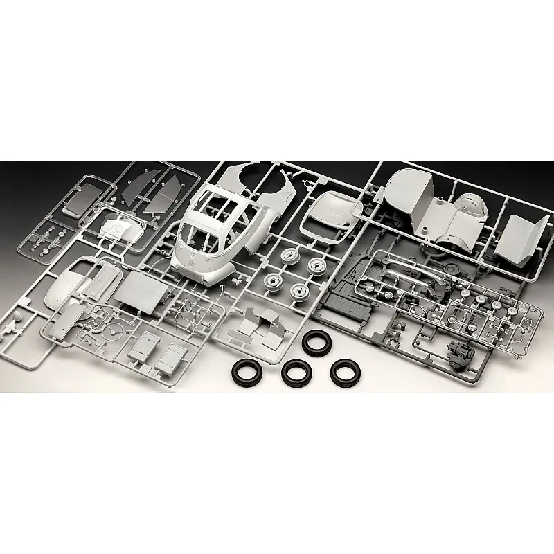Сглобяем модел, Revell, Автомобил BMW Isetta 250, Ексклузивно издание 70-та годишнина, 94 части