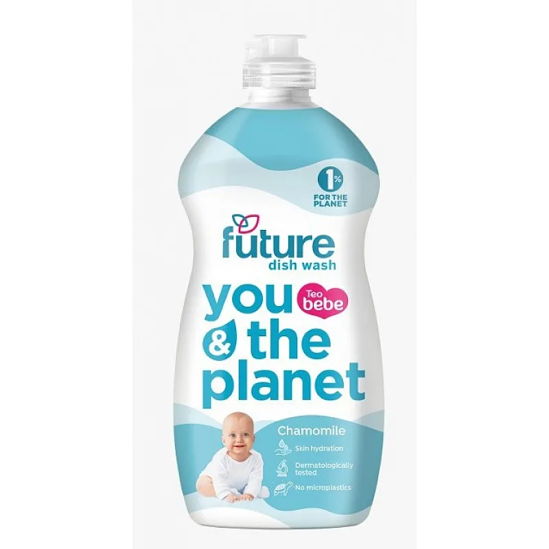 Future baby Препарат за миене на бебешки съдове - Chamomile 400мл.