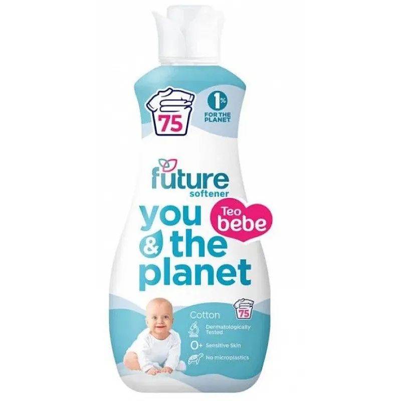 Teo Bebe Future Бебешки омекотител Soft Cotton 1.5л. 75 пранета