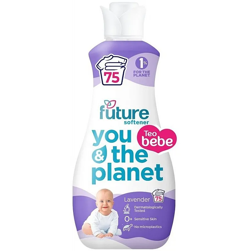Teo Bebe Future Бебешки омекотител Lavender  1.5л. 75 пранета