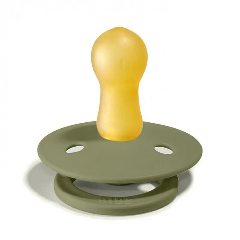BIBS 2 бр. Залъгалки Honey Bee/Olive, 0-6 месеца