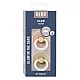BIBS 2 бр. Биберони COLOUR, Blush GLOW/Vanilla GLOW, 6-18 месеца