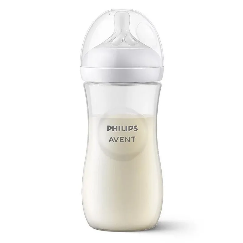 Philips AVENT Шише за хранене Natural Response 330 мл с биберон без протичане Natural Response Поток 4, 3м+ SCY906/01