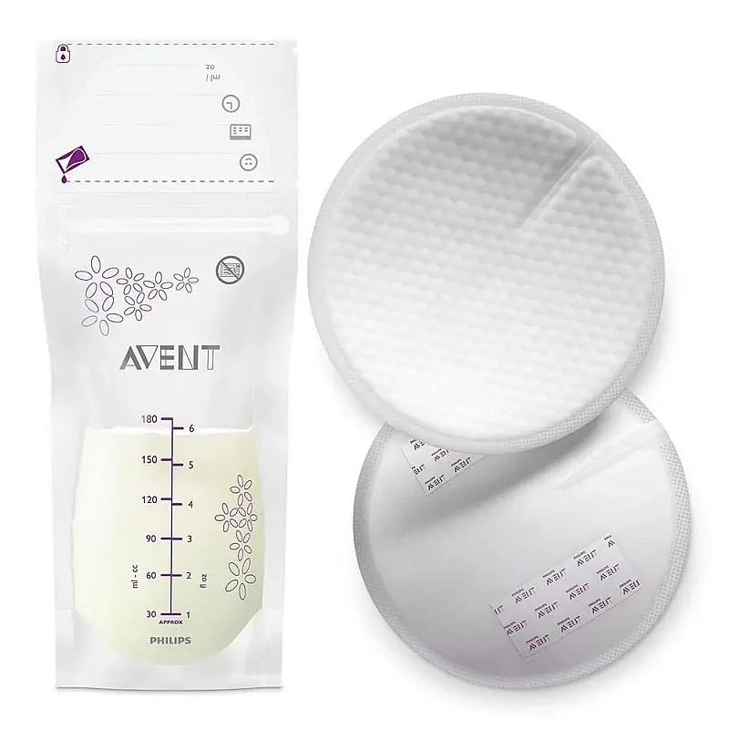 Единична електрическа помпа Natural Motion Philips AVENT SCF395/31 Advanced с 1 бр. полипропиленово шише от 125 мл с биберон Natural Response 0м+, 5 бр. торбички за кърма и 4 бр. подплънки