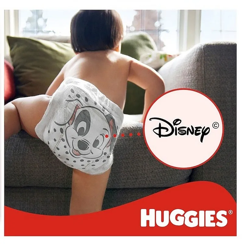 Huggies Little Movers Бебешки пелени размер 4 7-18кг 66бр.